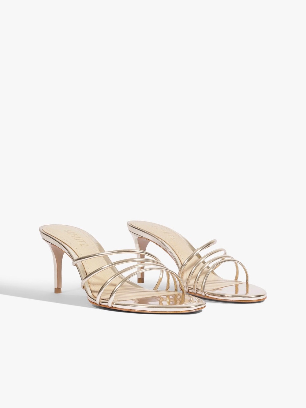 Schutz Inez Gold NWT